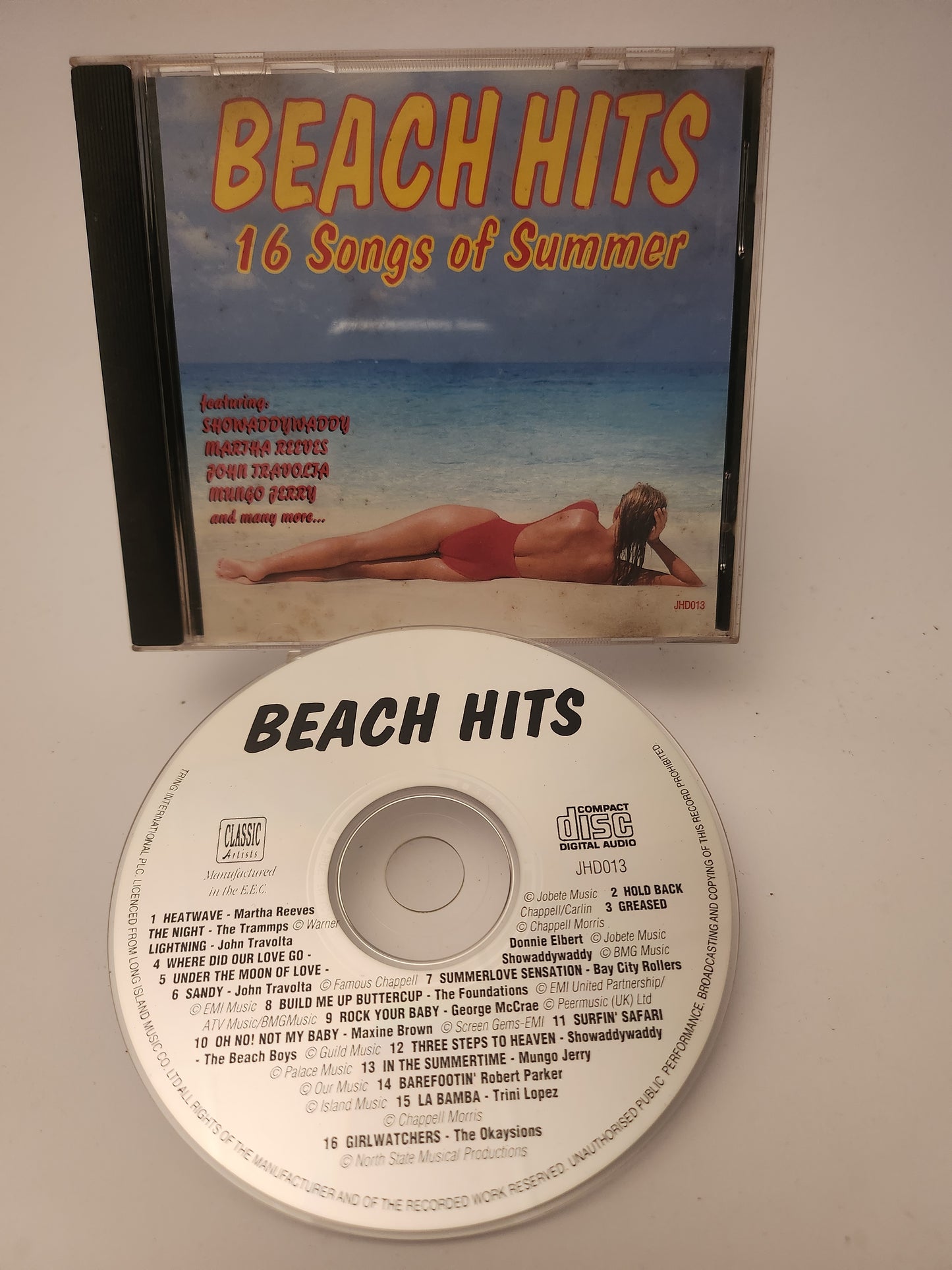 Beach Hits: 16 Songs of Summer CD