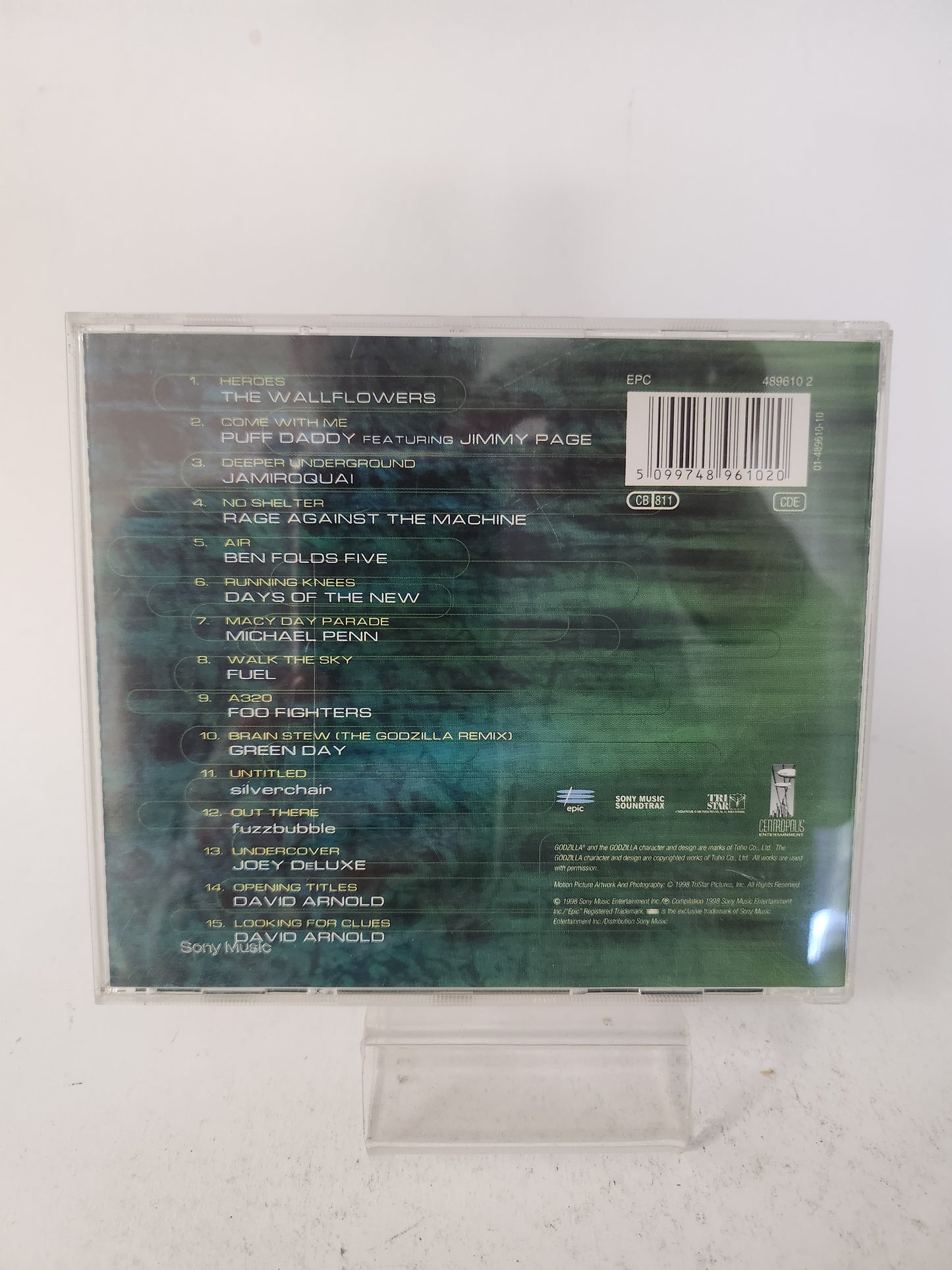 Godzilla: the Album CD