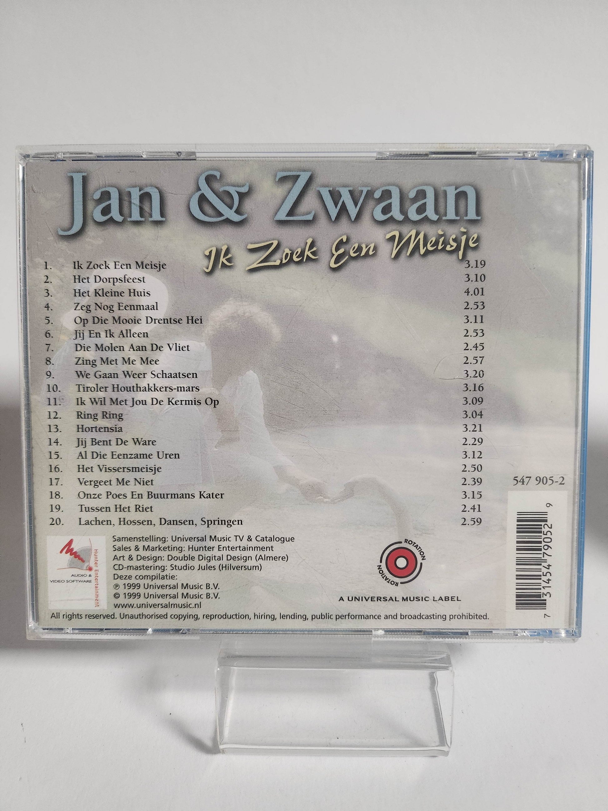 Jan & Zwaan: Ik zoek een Meisje CD - Feniks Gameshop