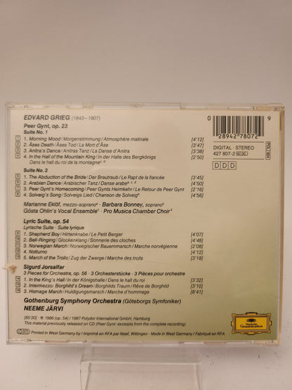 Edvard Grieg: Peer Gynt Suites 1 & 2 CD