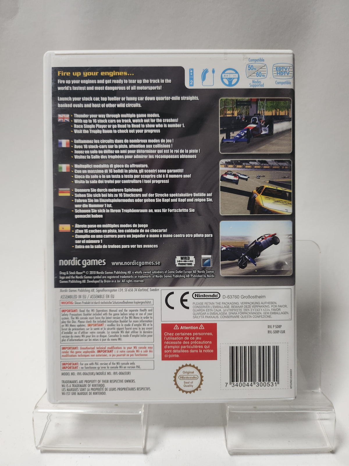 Drag & Stock Racer Nintendo Wii