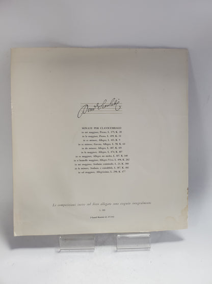 I Grandi Musicisti 42: Domenico Scarlatti LP Vinyl