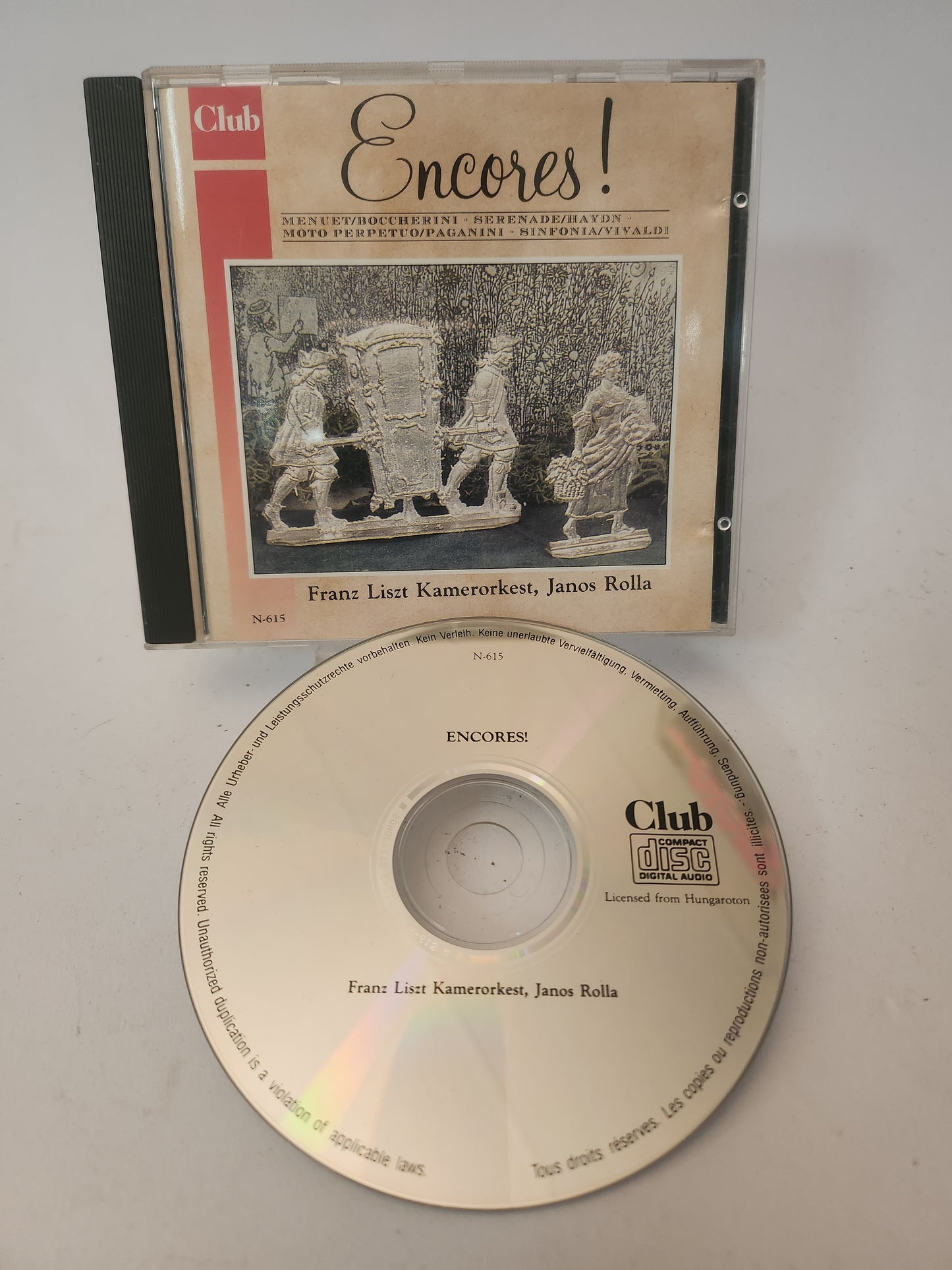 Franz Liszt Kamerorkest: Encores! Cd