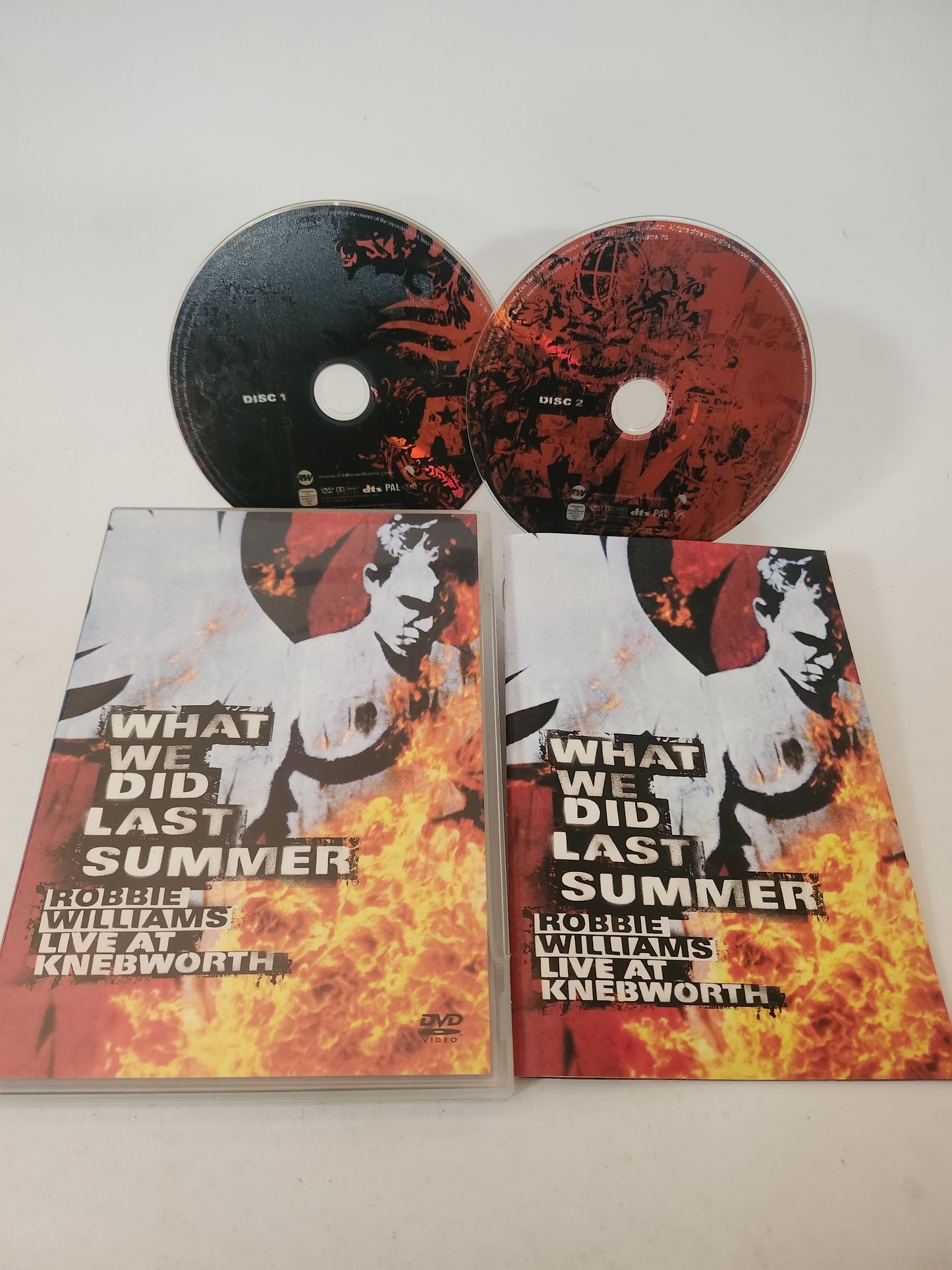 What We Did Last Summer: Robbie Williams live at Knebworth Dvd Muziek