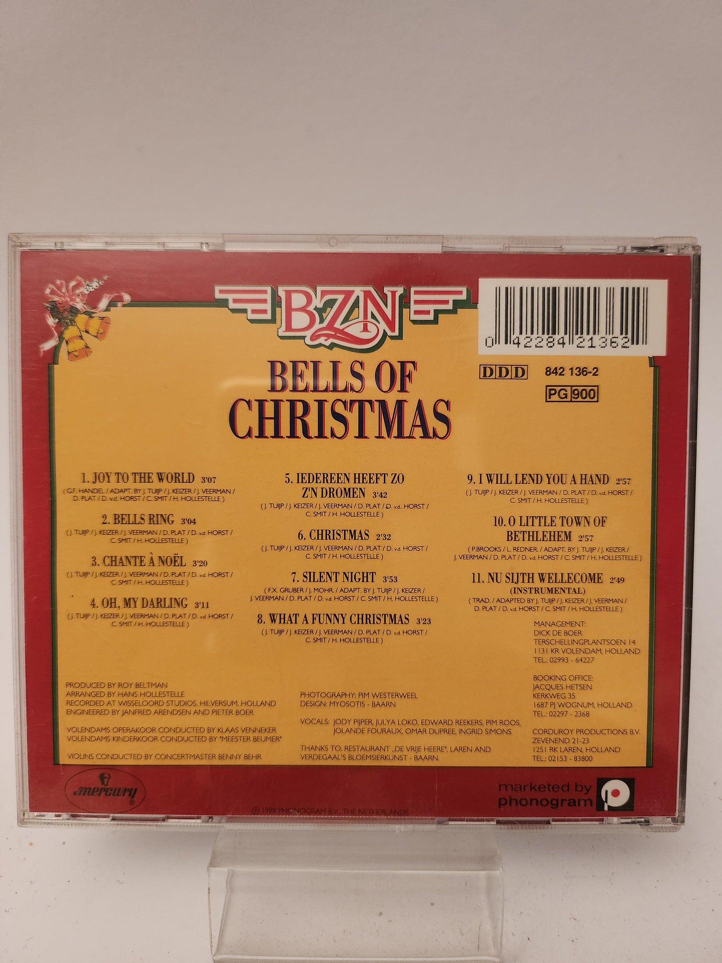BZN Bells of Christmas CD