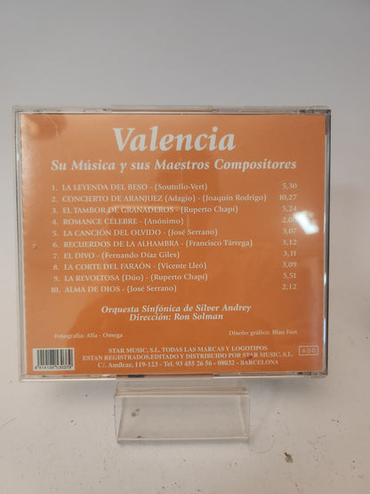 Valencia: Su Musica y sus Maestros Compositores CD