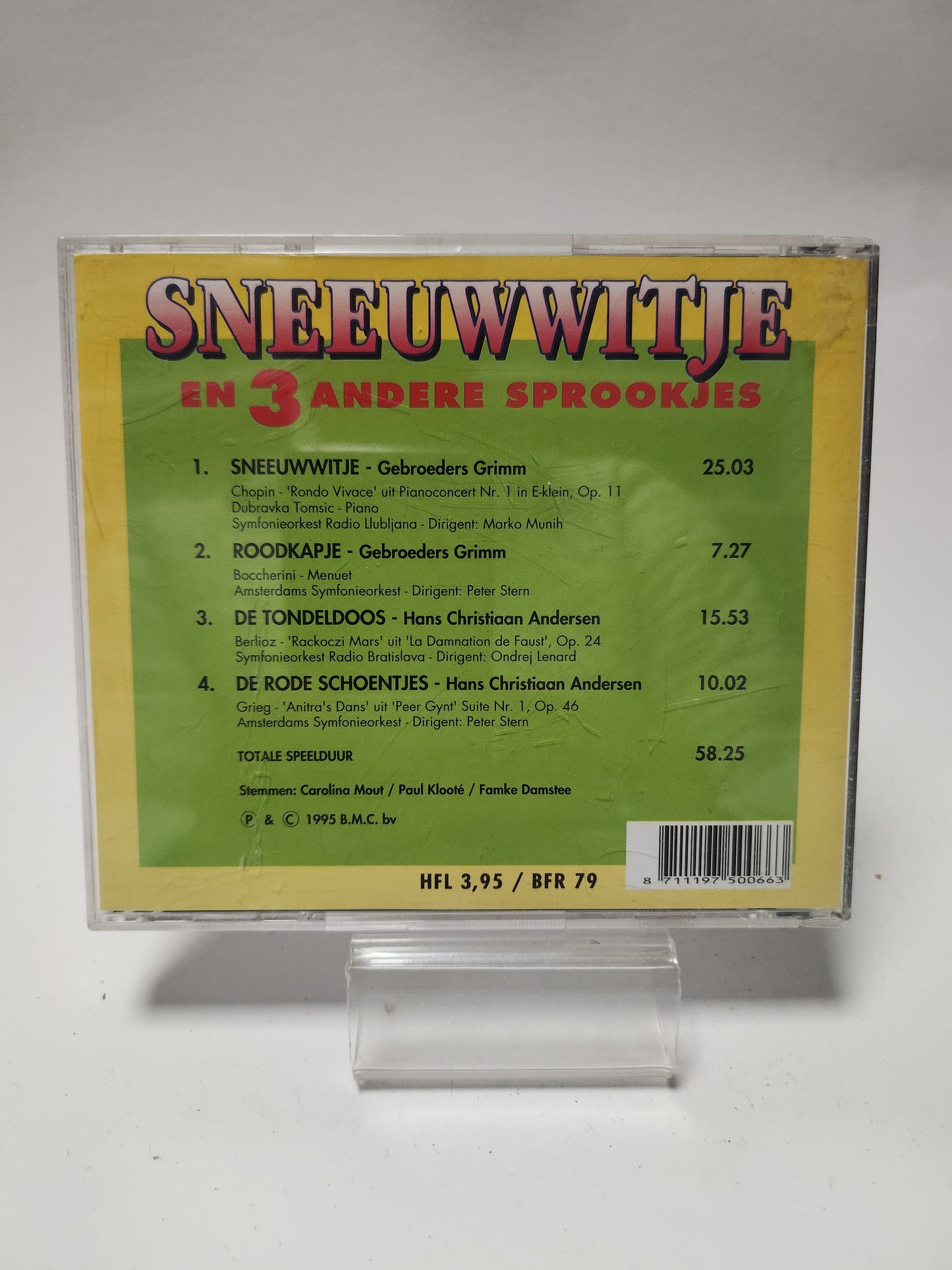 Sneeuwwitje en 3 Andere Sprookjes CD