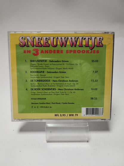 Sneeuwwitje en 3 Andere Sprookjes CD