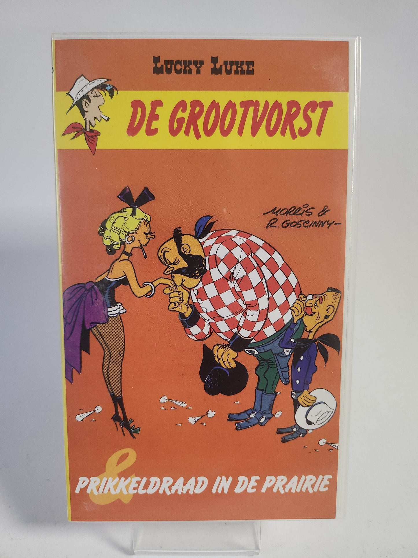 Lucky Luke: de Grootvorst & Prikkeldraad in de Prairie geseald VHS Kids - Feniks Gameshop