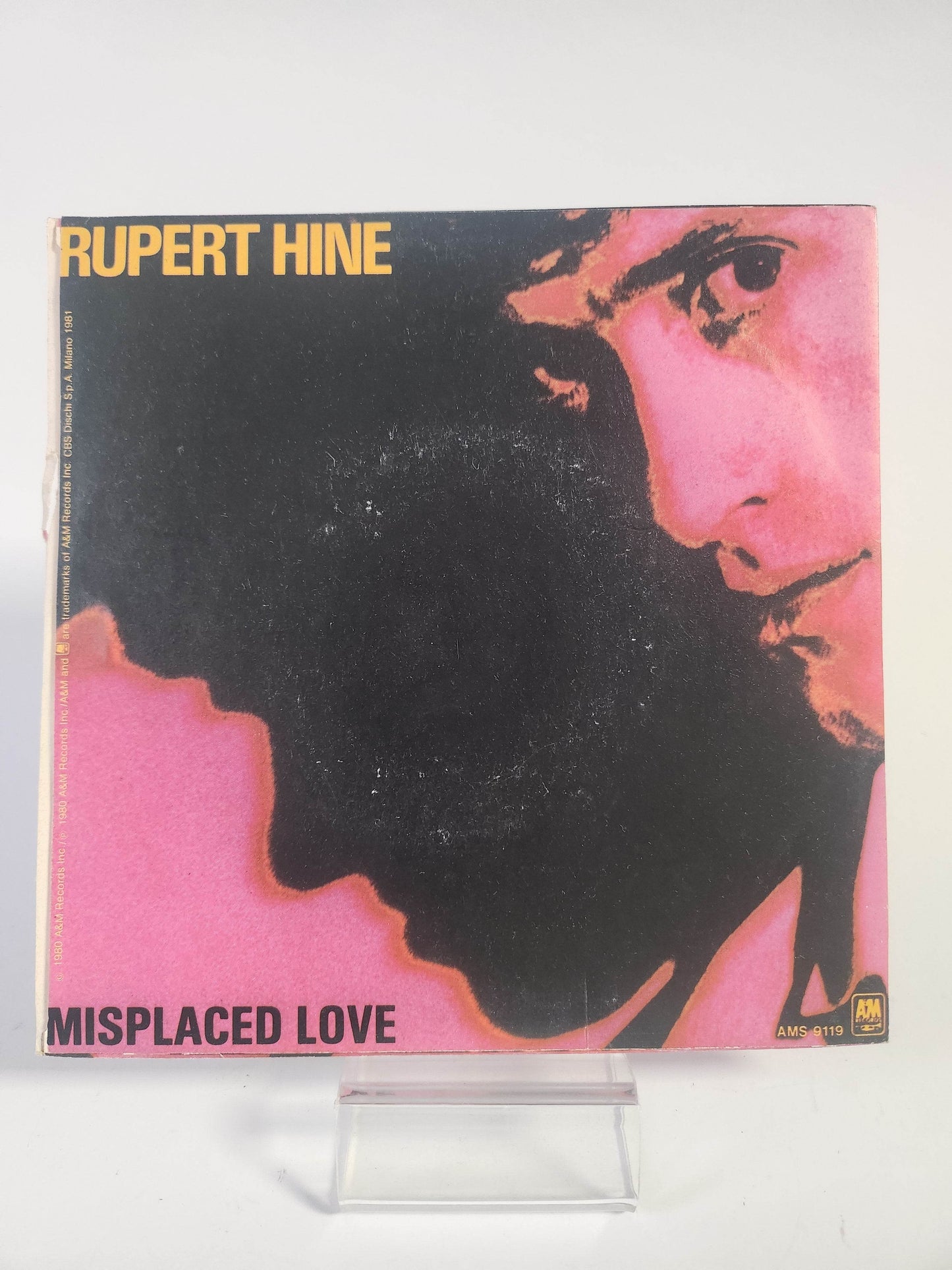 Rupert Hine: Misplaced Love Single Vinyl - Feniks Gameshop