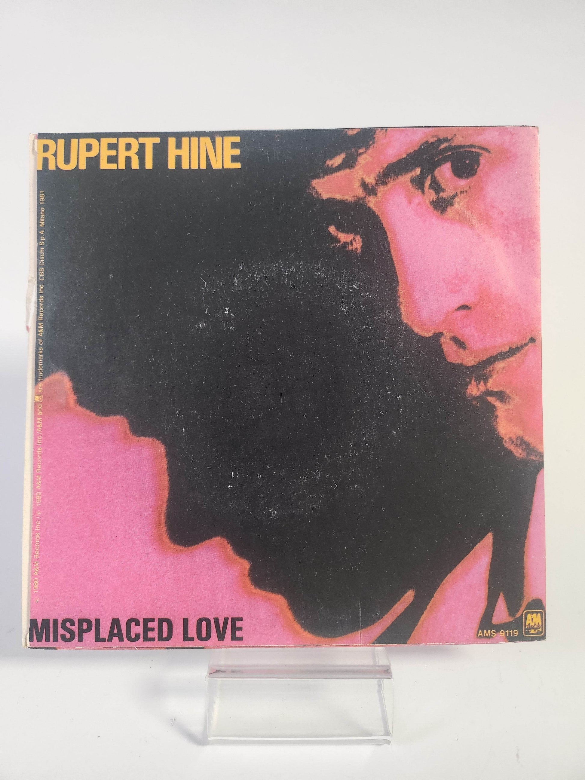 Rupert Hine: Misplaced Love Single Vinyl - Feniks Gameshop