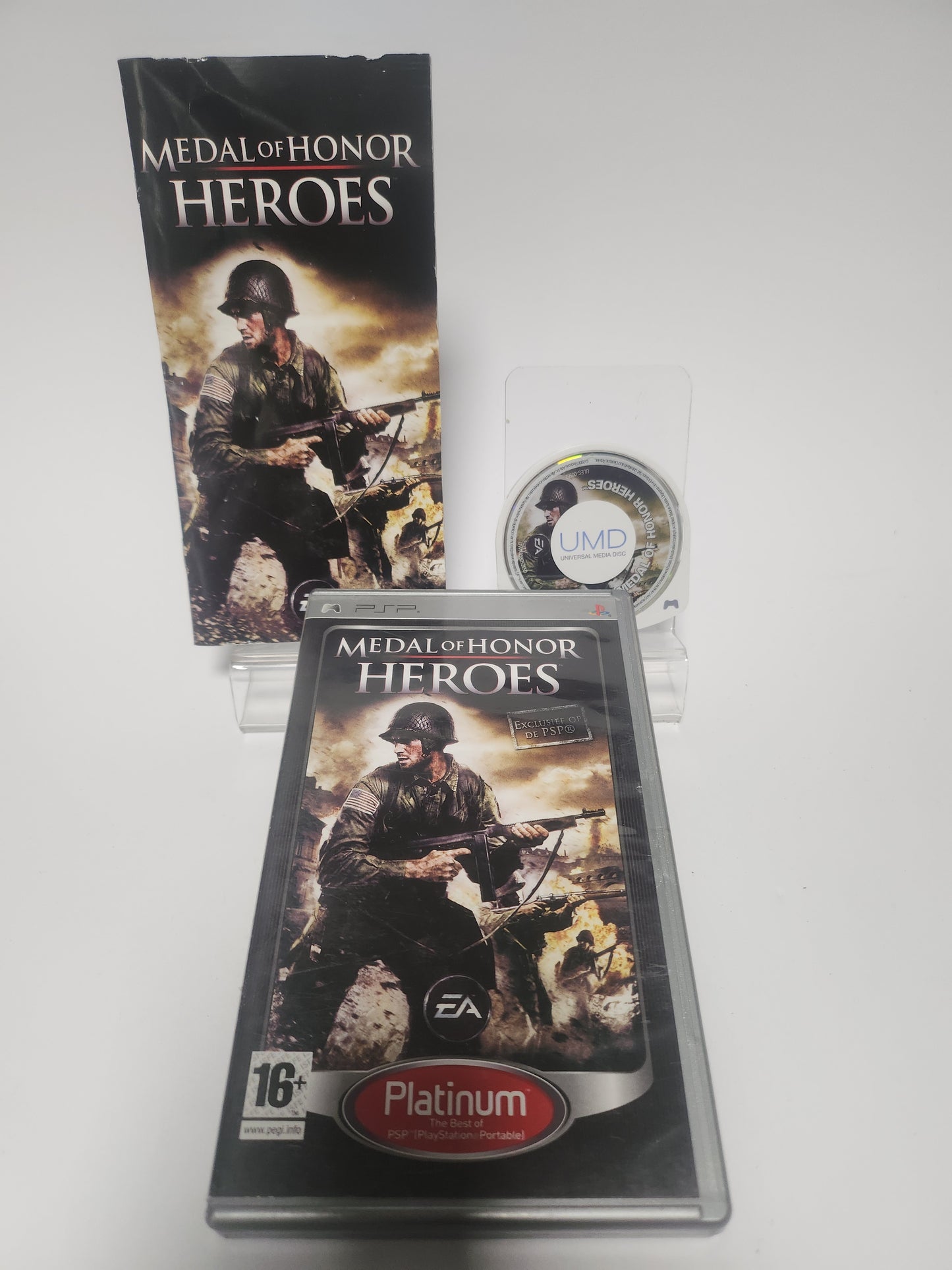 Medal of Honor Heroes Platinum Playstation Portable