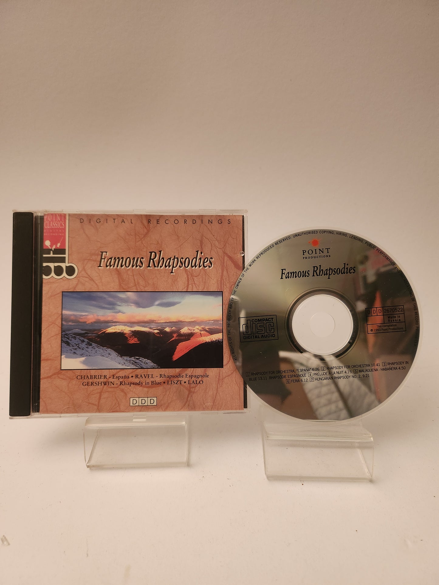 Famous Rhapsodies CD