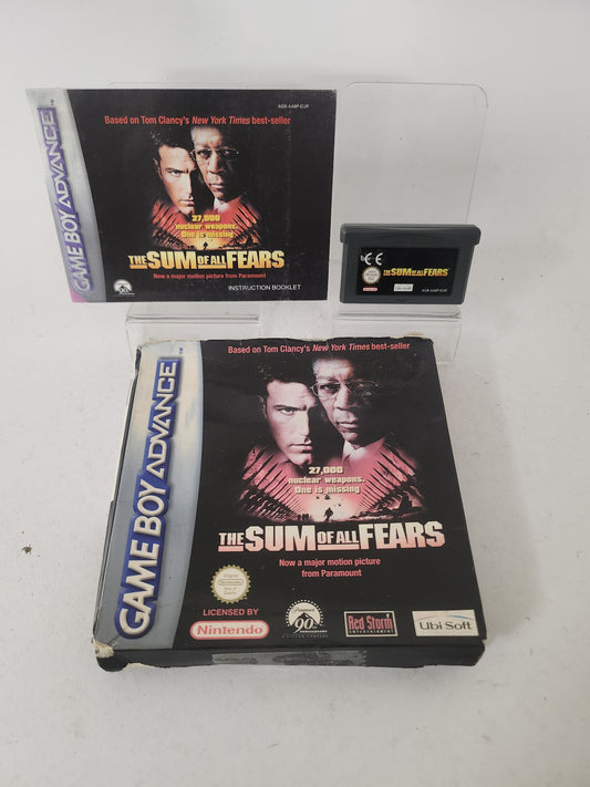 Sum of All Fears Boxed Game Boy Advance