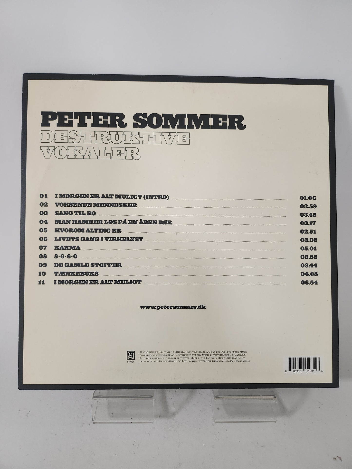 Peter Sommer: Destruktive Vokaler LP Vinyl