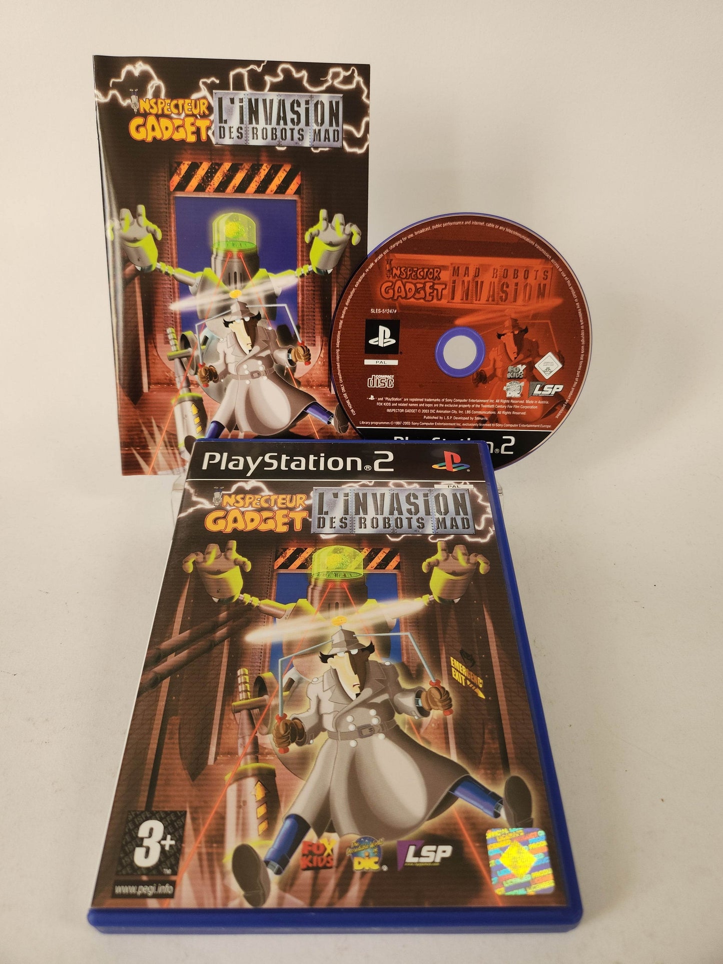 Inspector Gadget Invasie van de Gekke Robots Ps2 - Feniks Gameshop