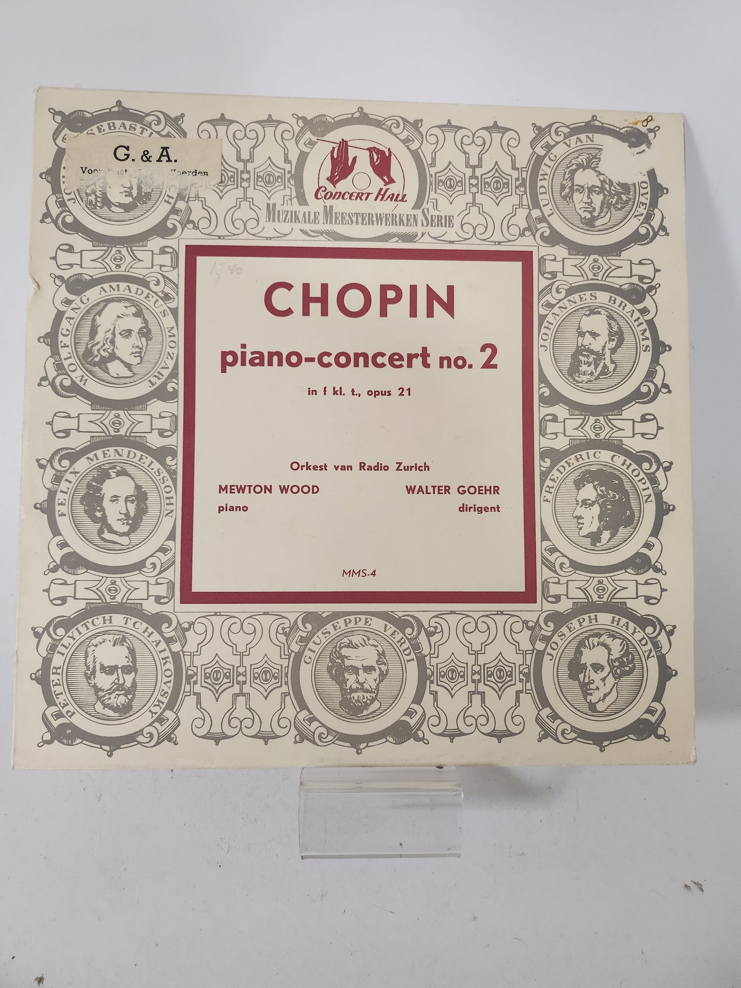 Chopin Piano-Concert no 2 LP Vinyl
