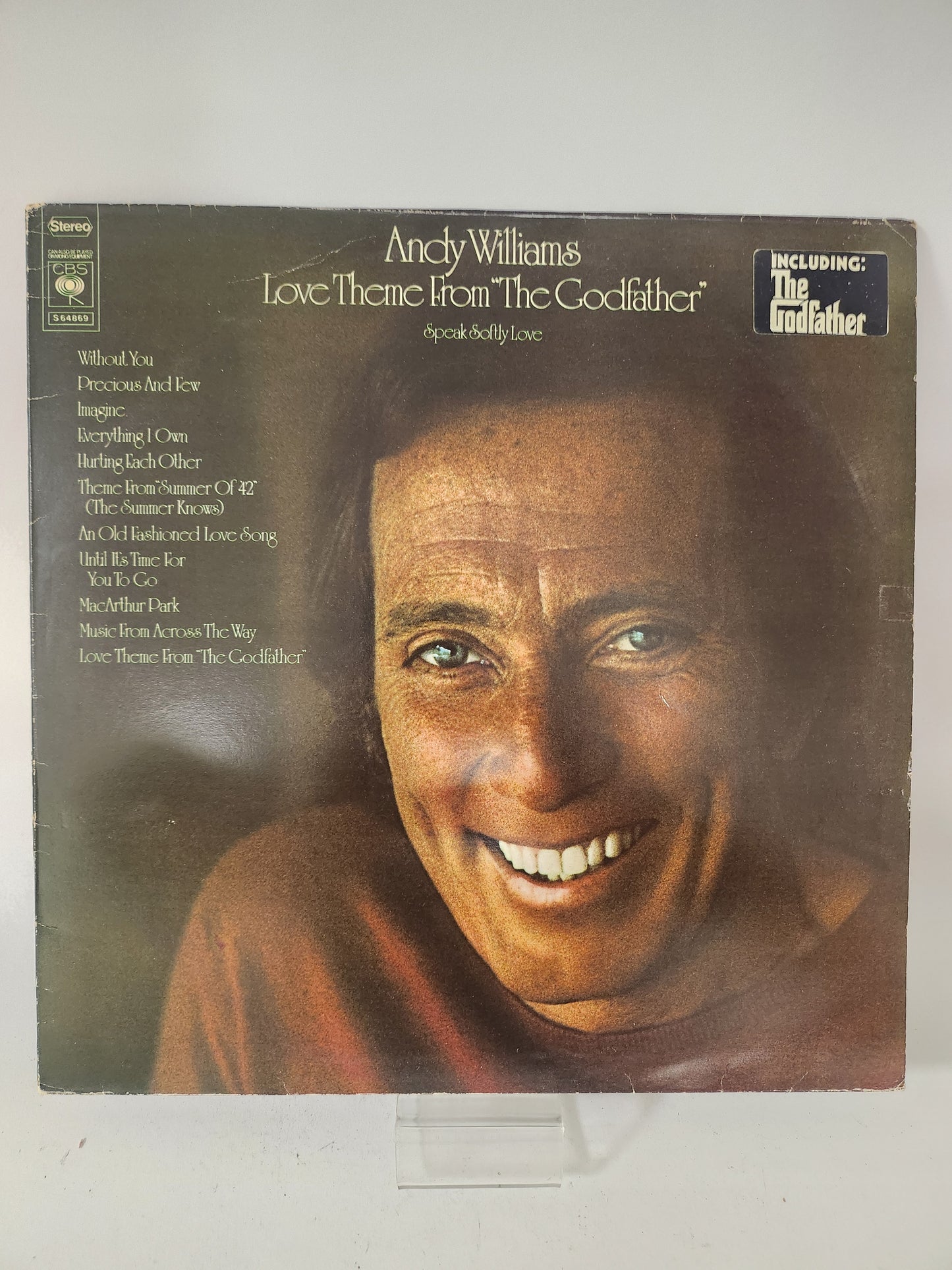 Love Theme from "the Godfather": Andy Williams LP Vinyl