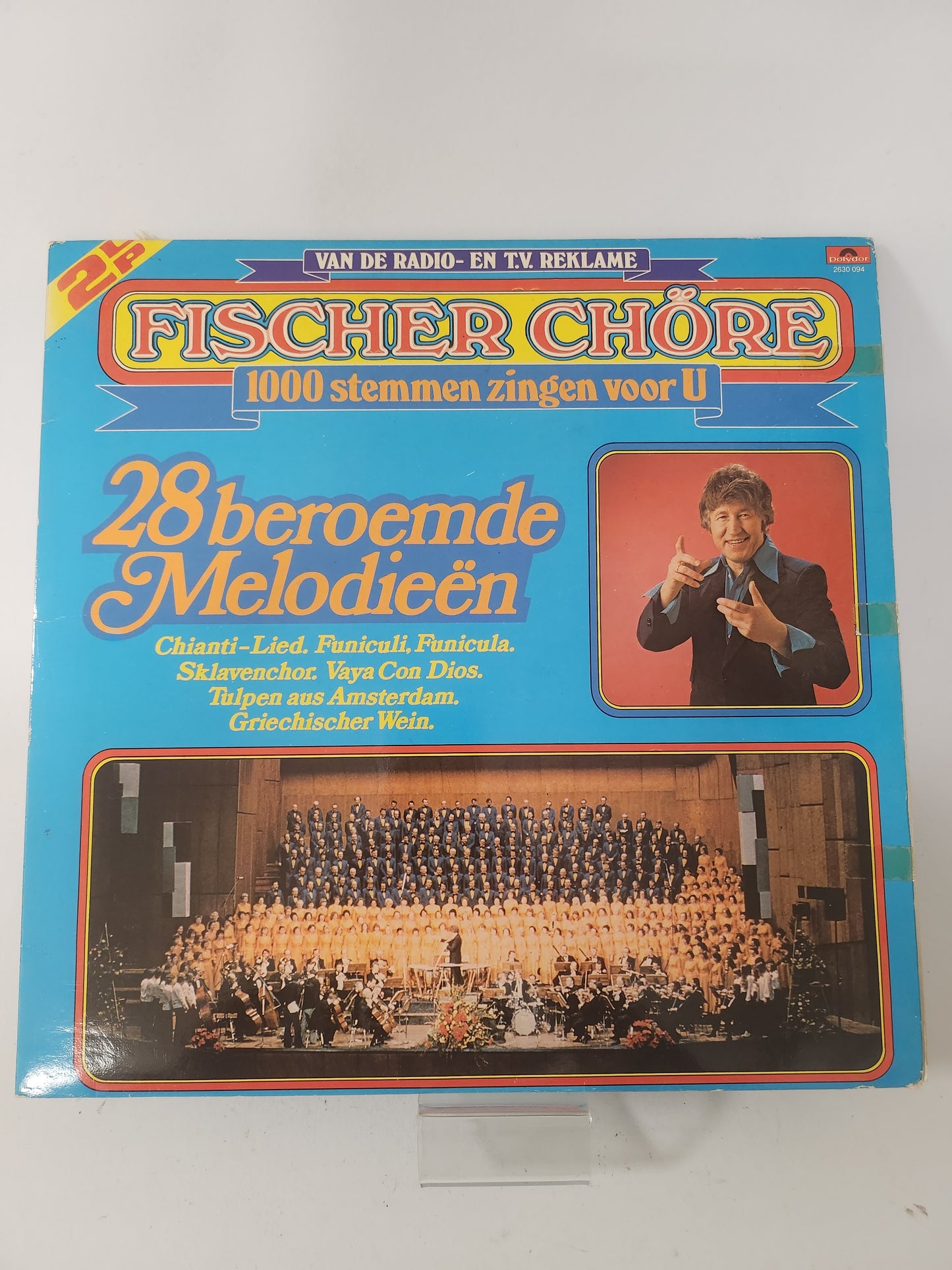 1000 Stemmen Zingen voor u 28 Beroemde Melodieën: Fischer Chore LP Vinyl