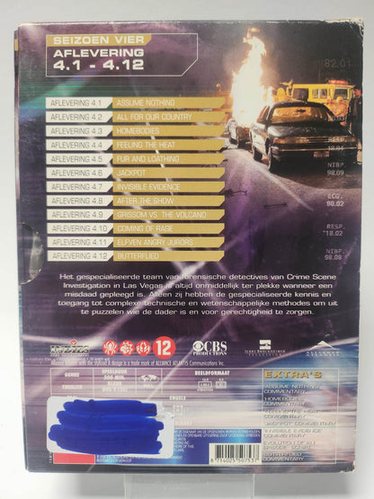 CSI Seizoen 4 Aflevering 4.1 tm 4.12 Box DVD - Feniks Gameshop