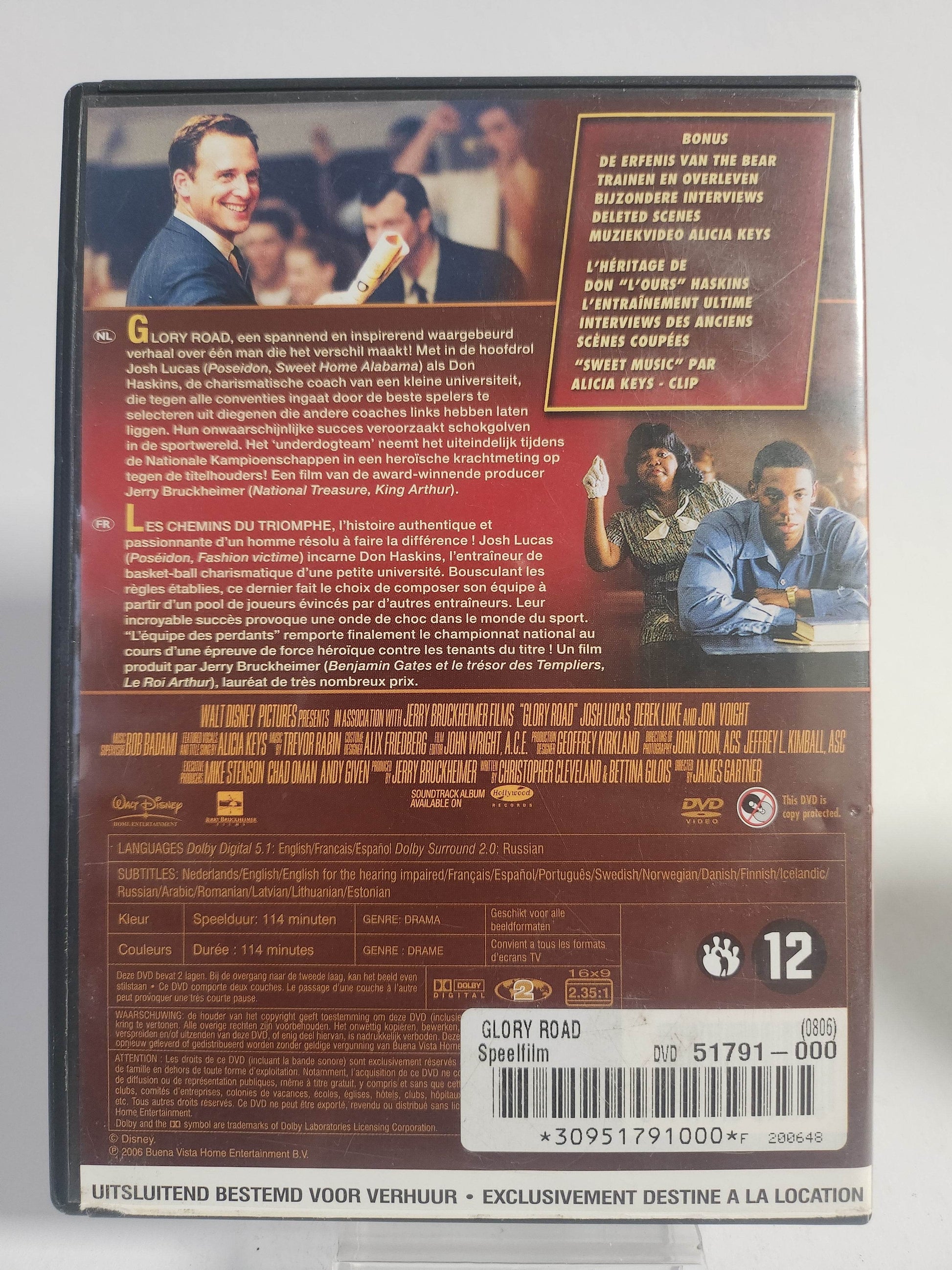 Glory Road DVD - Feniks Gameshop