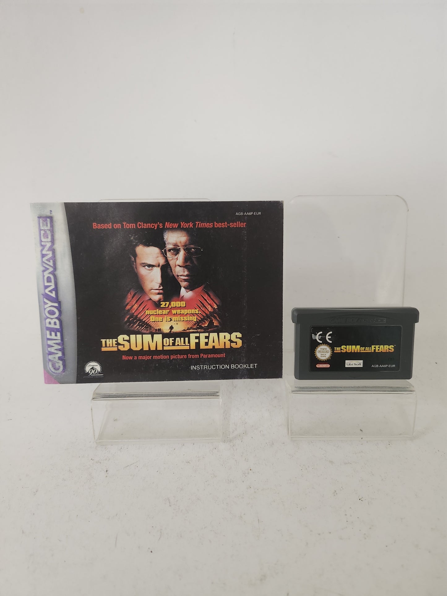 The Sum of All Fears Boxed Game Boy Advance