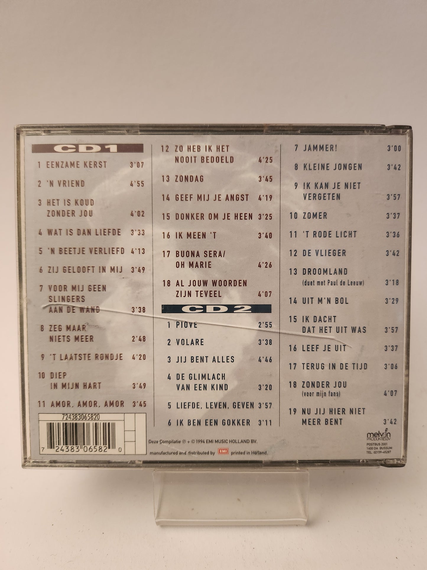 André Hazes: al 15 Jaar Gewoon André CD