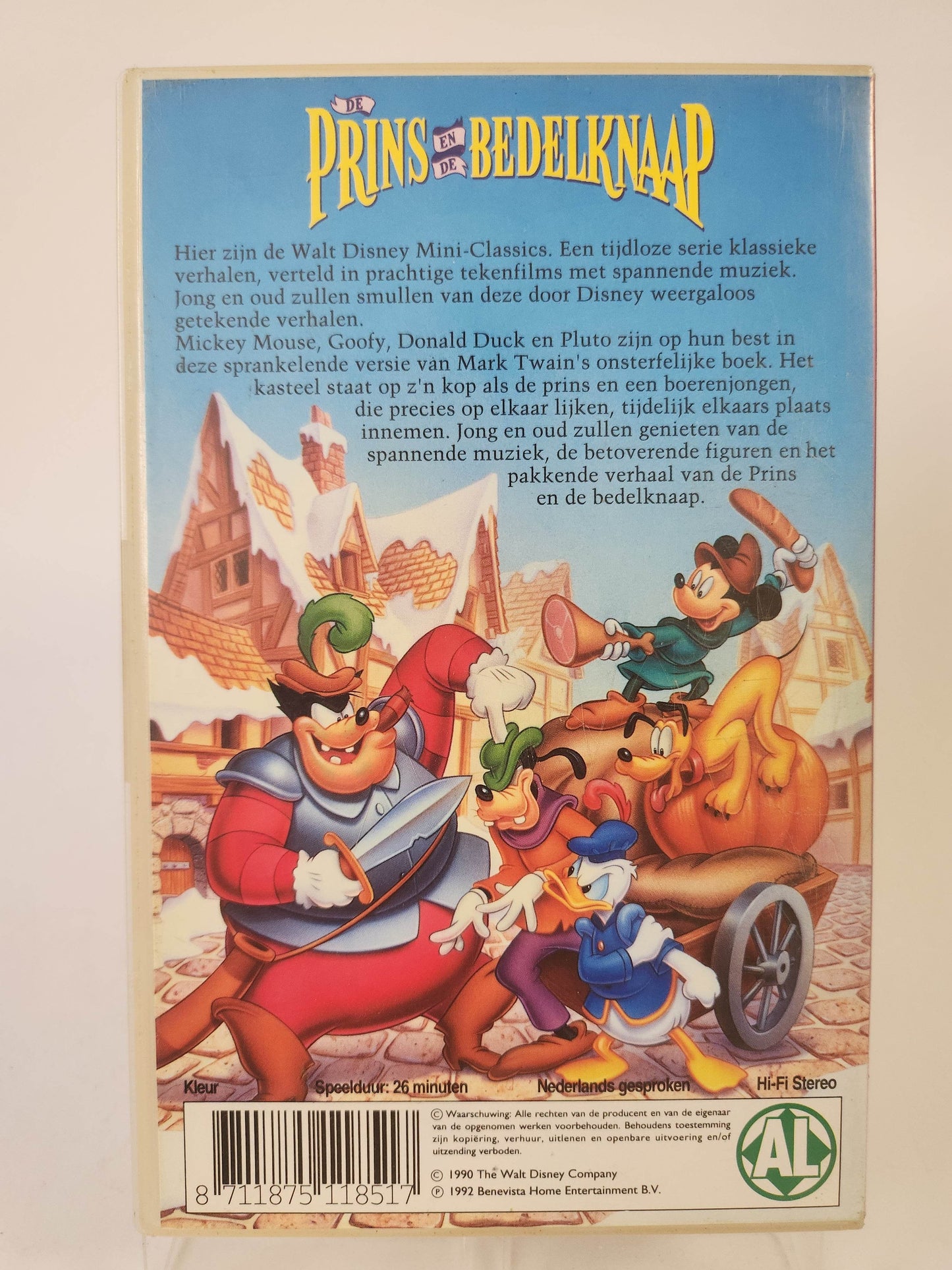 Prins en de Bedelknaap VHS Kids - Feniks Gameshop