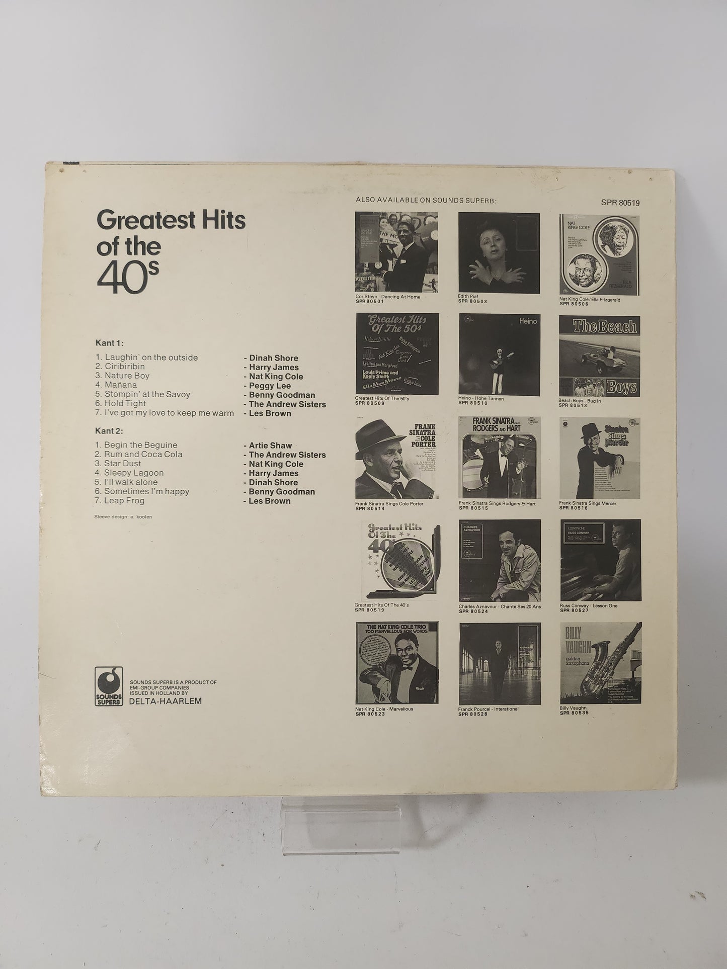 Greatest Hits of the 40's LP Vinyl