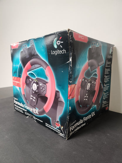 Logitech Formula Force Ex Force Feedback Wheel Boxed PC