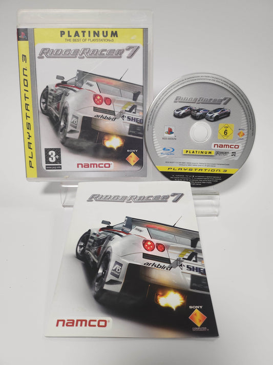 Ridge Racer 7 Platinum (Copy Cover) Playstation 3 - Feniks Gameshop