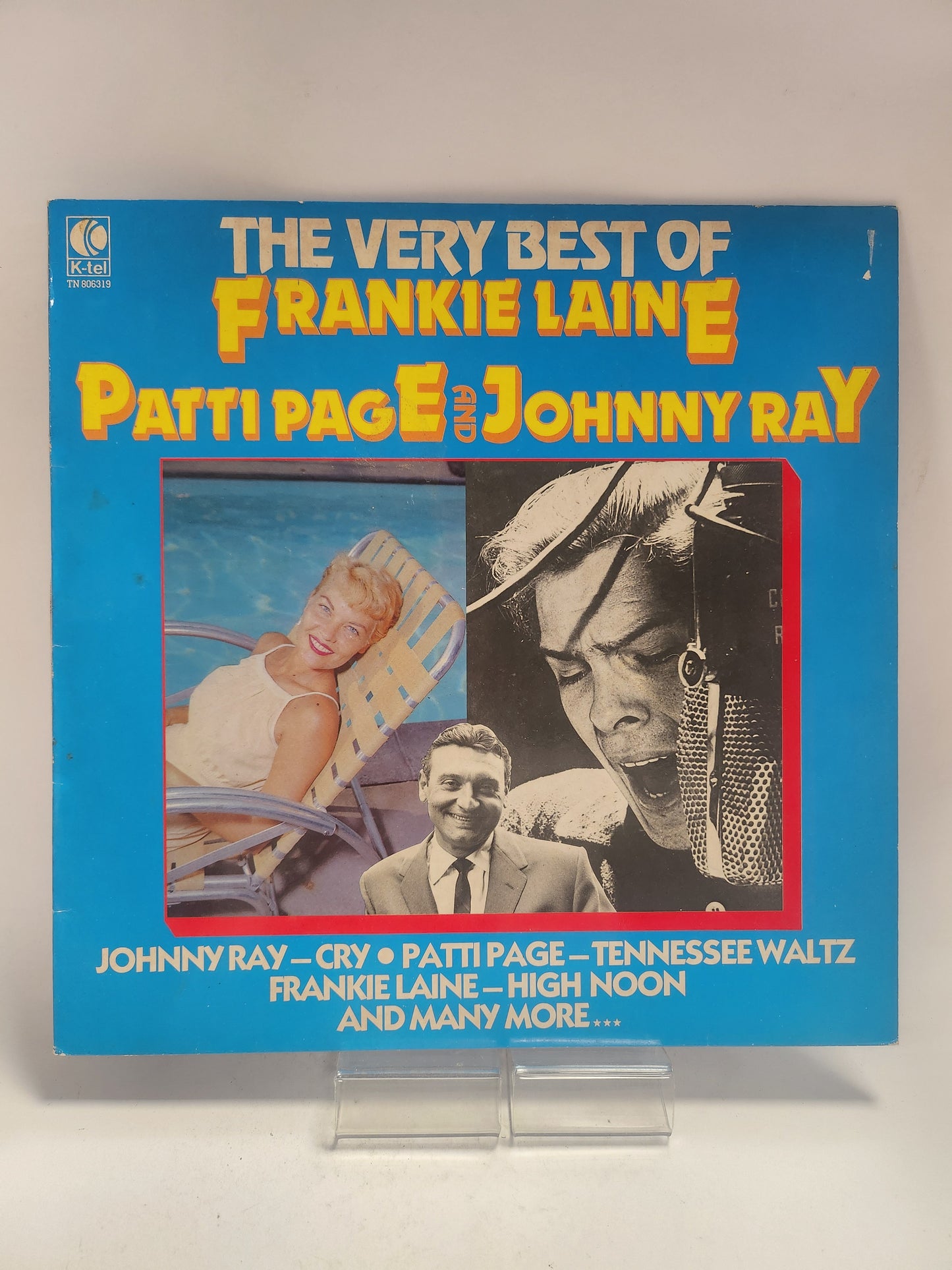 Patti Page & Johnny Ray: the Very Best of Frankie Laine LP Vinyl