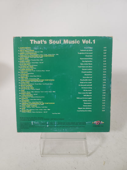 That's Soul Music Volume 1 CD Single