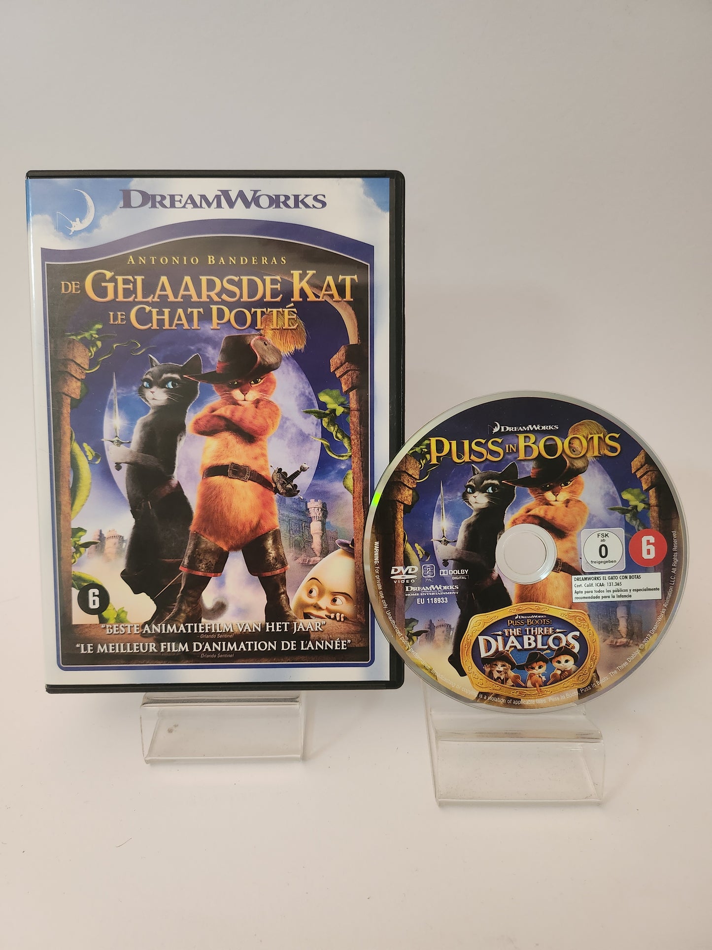 Gelaarsde Kat DVD Kids