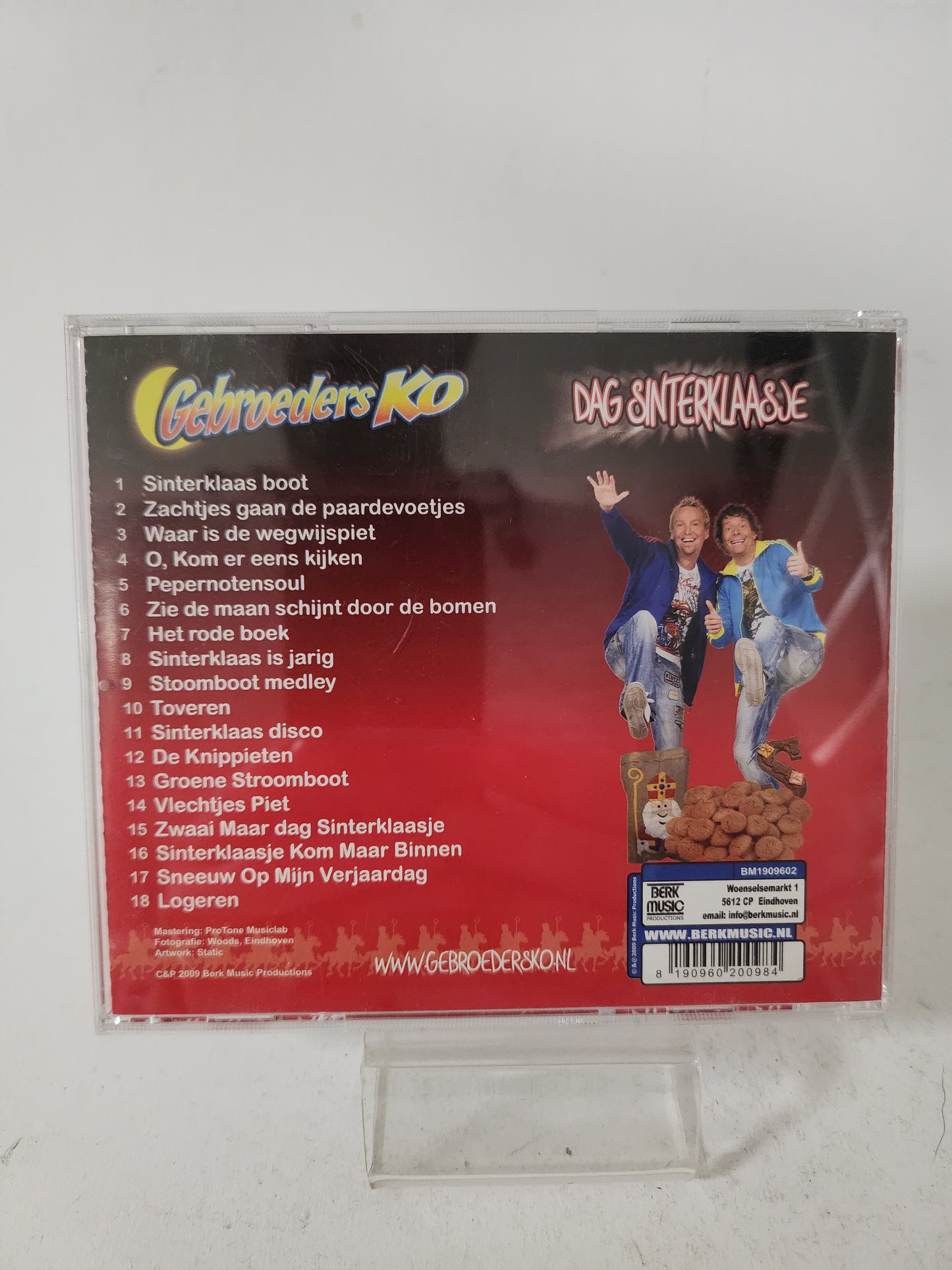 Gebroeders Ko: Dag Sinterklaasje CD