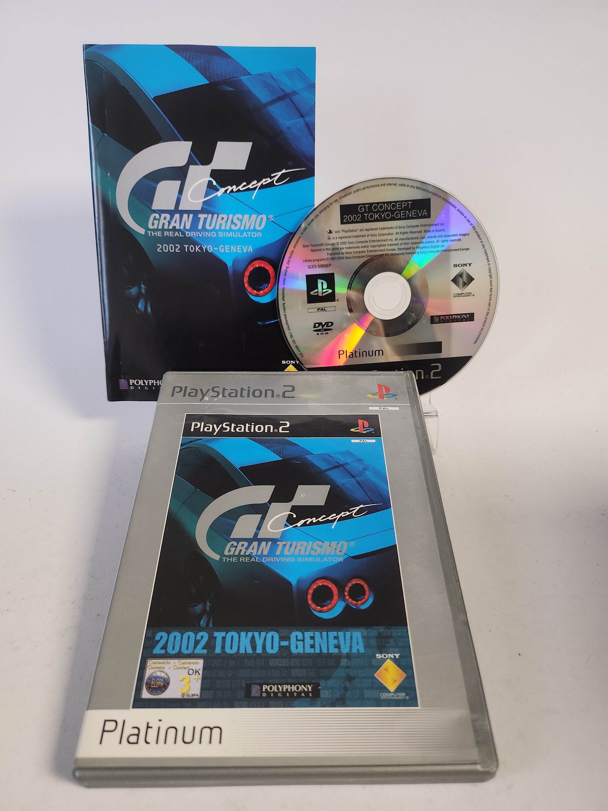 Gran Turismo Concept 2002 Tokyo-Geneva Platinum Ps2 - Feniks Gameshop