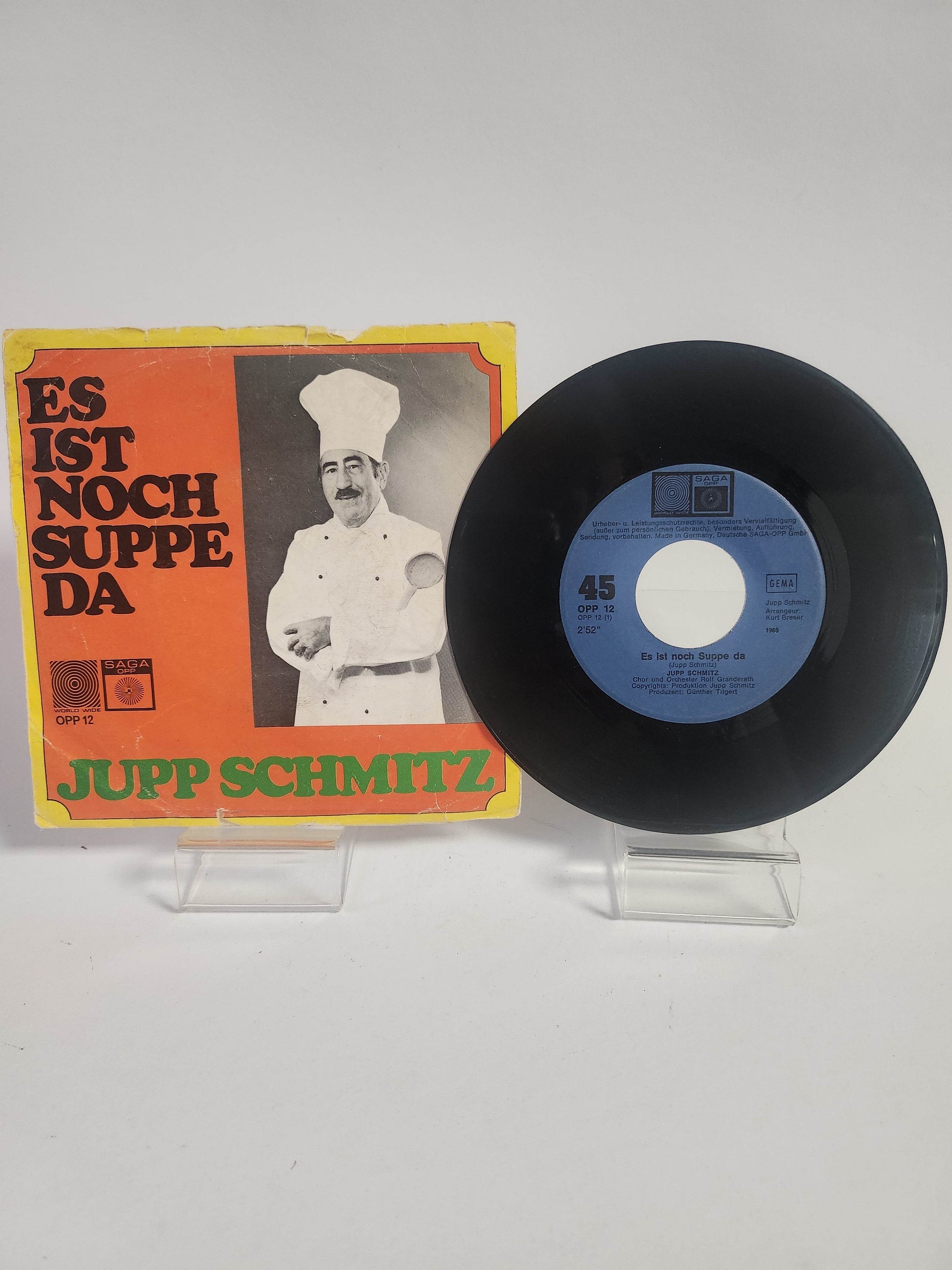 Jupp Schmitz: Es ist Noch Suppe Da Single Vinyl - Feniks Gameshop