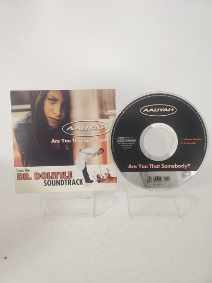 Aaliyah: Are You That Somebody CD Single