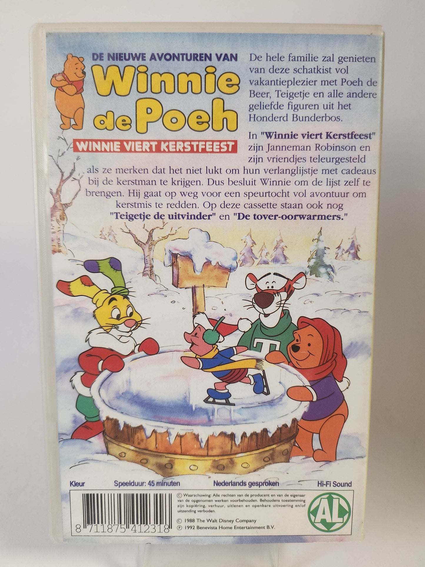 Winnie de Poeh: Winnie viert Kerstfeest VHS Kids - Feniks Gameshop