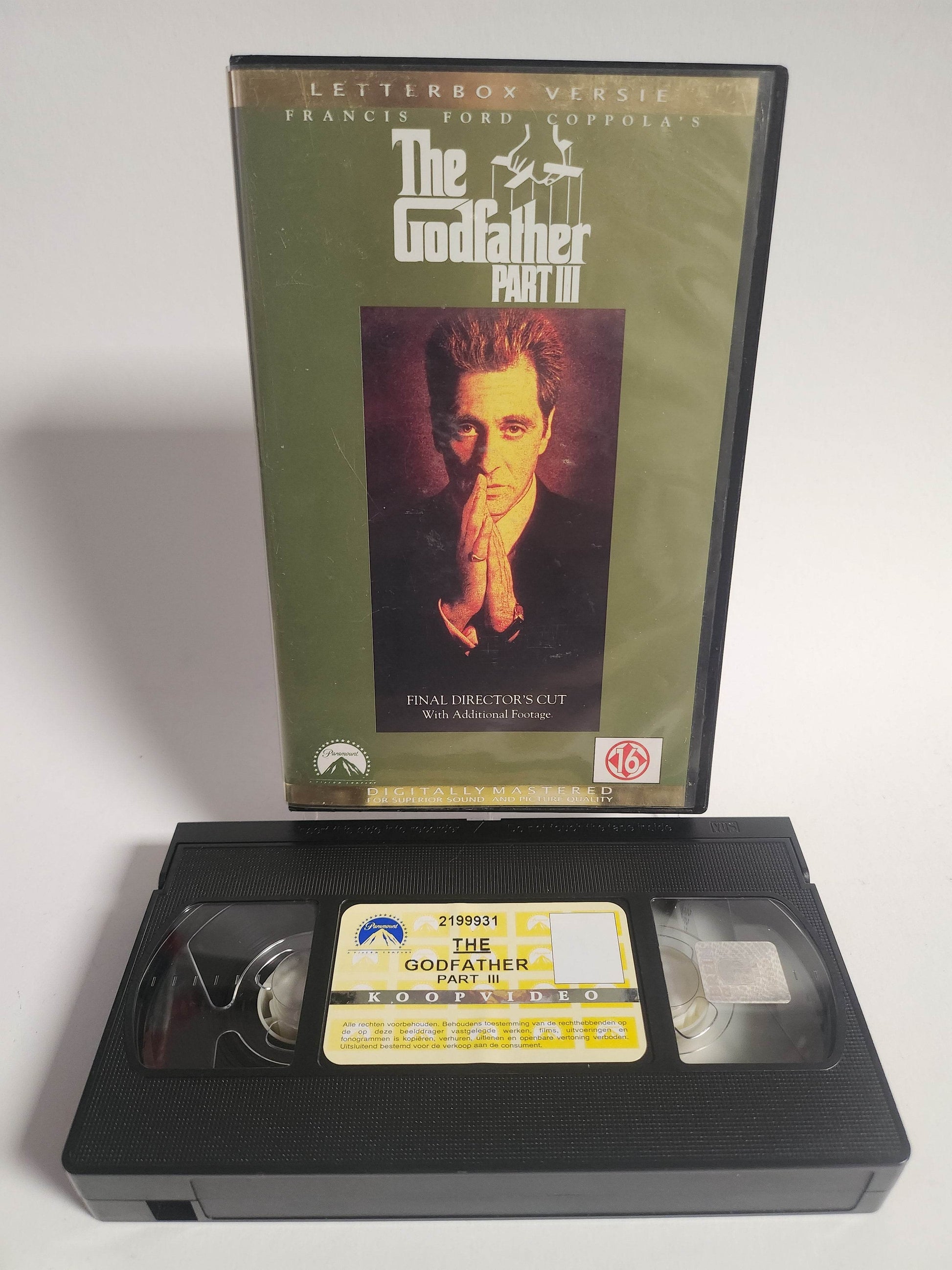 Godfather Part III VHS - Feniks Gameshop