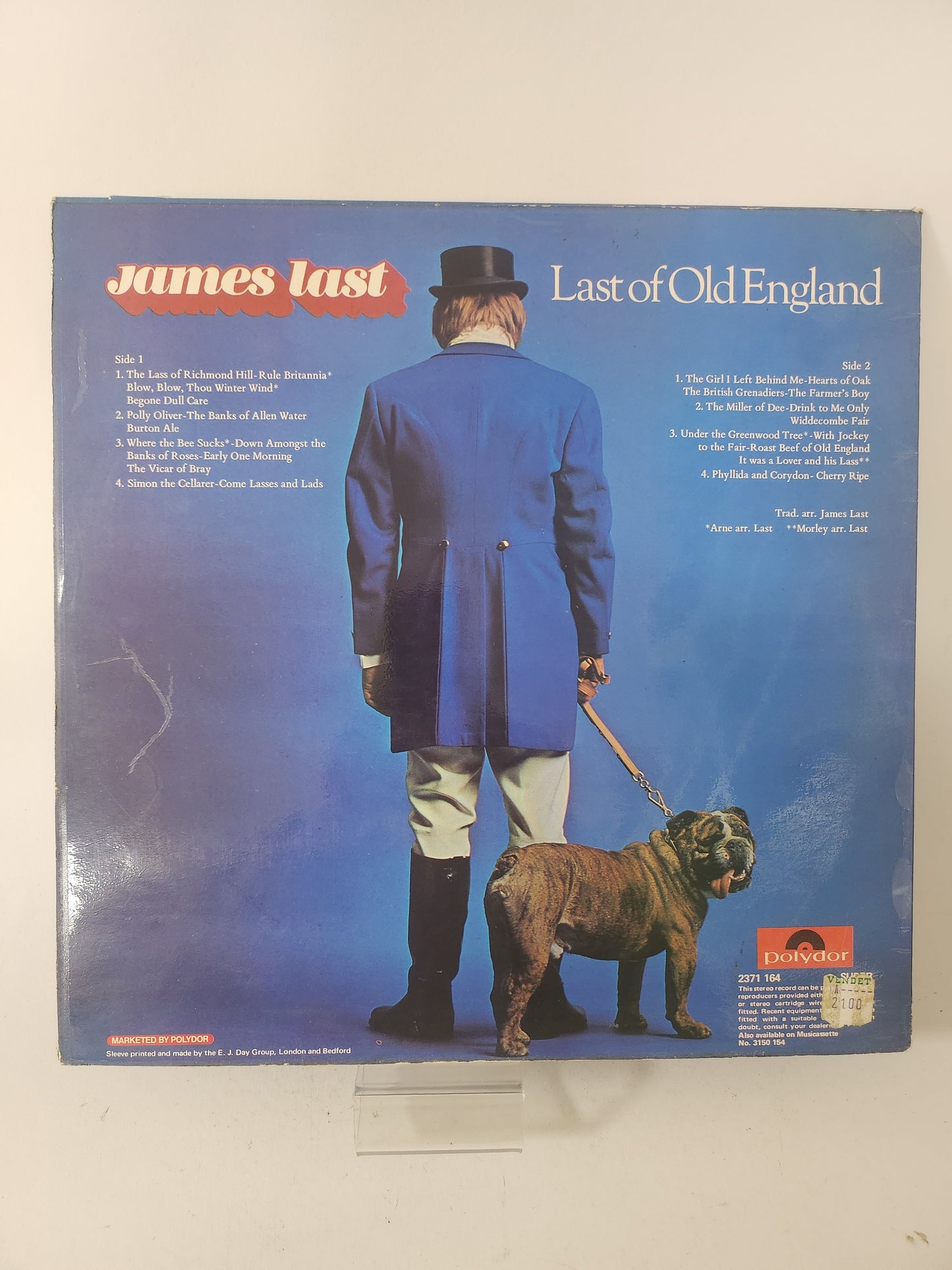 Last of Old England: James Last LP Vinyl