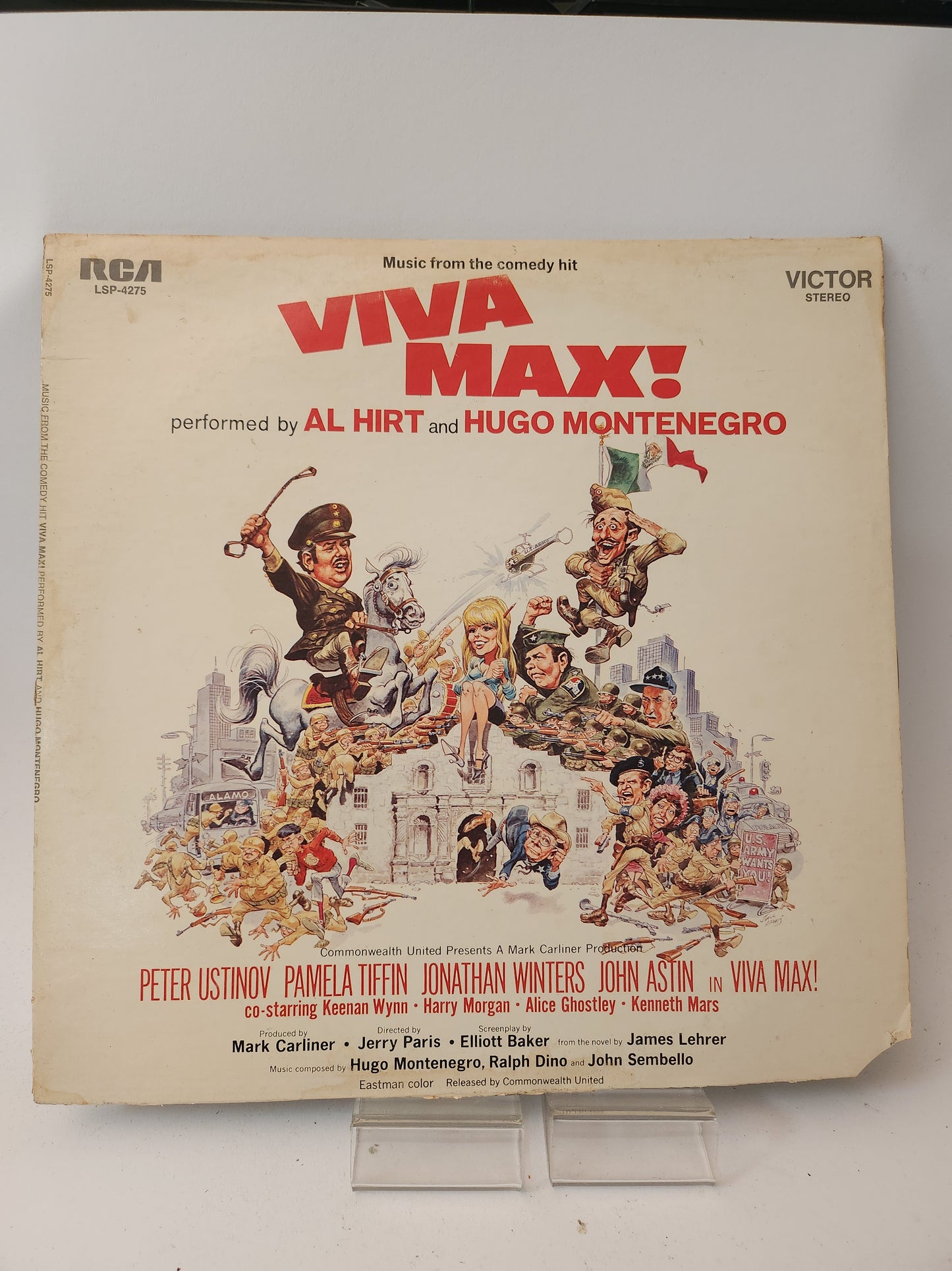 Viva Max! Al Hirt & Hugo Montenegro LP Vinyl