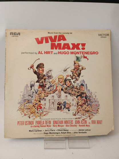 Viva Max! Al Hirt & Hugo Montenegro LP Vinyl