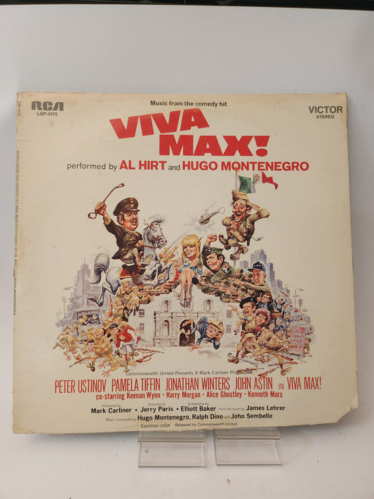 Viva Max! Al Hirt & Hugo Montenegro LP Vinyl
