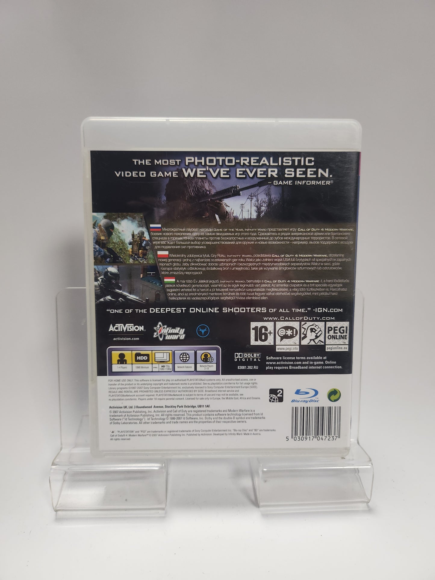 Call of Duty Modern Warfare 4 Playstation 3