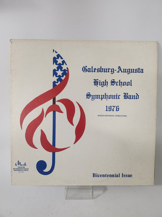 Galesburg-Augusta High School Symphonic Band LP Vinyl