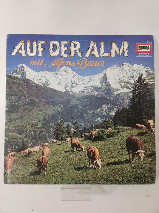 Auf Der Alm mit Alfons Bauer LP Vinyl