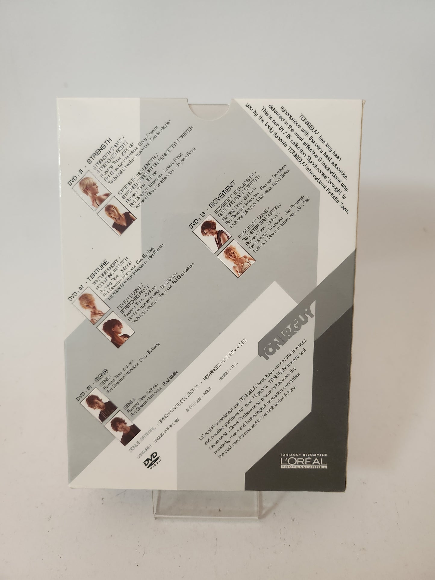 Toni & Guy Synchronise Dvd Box