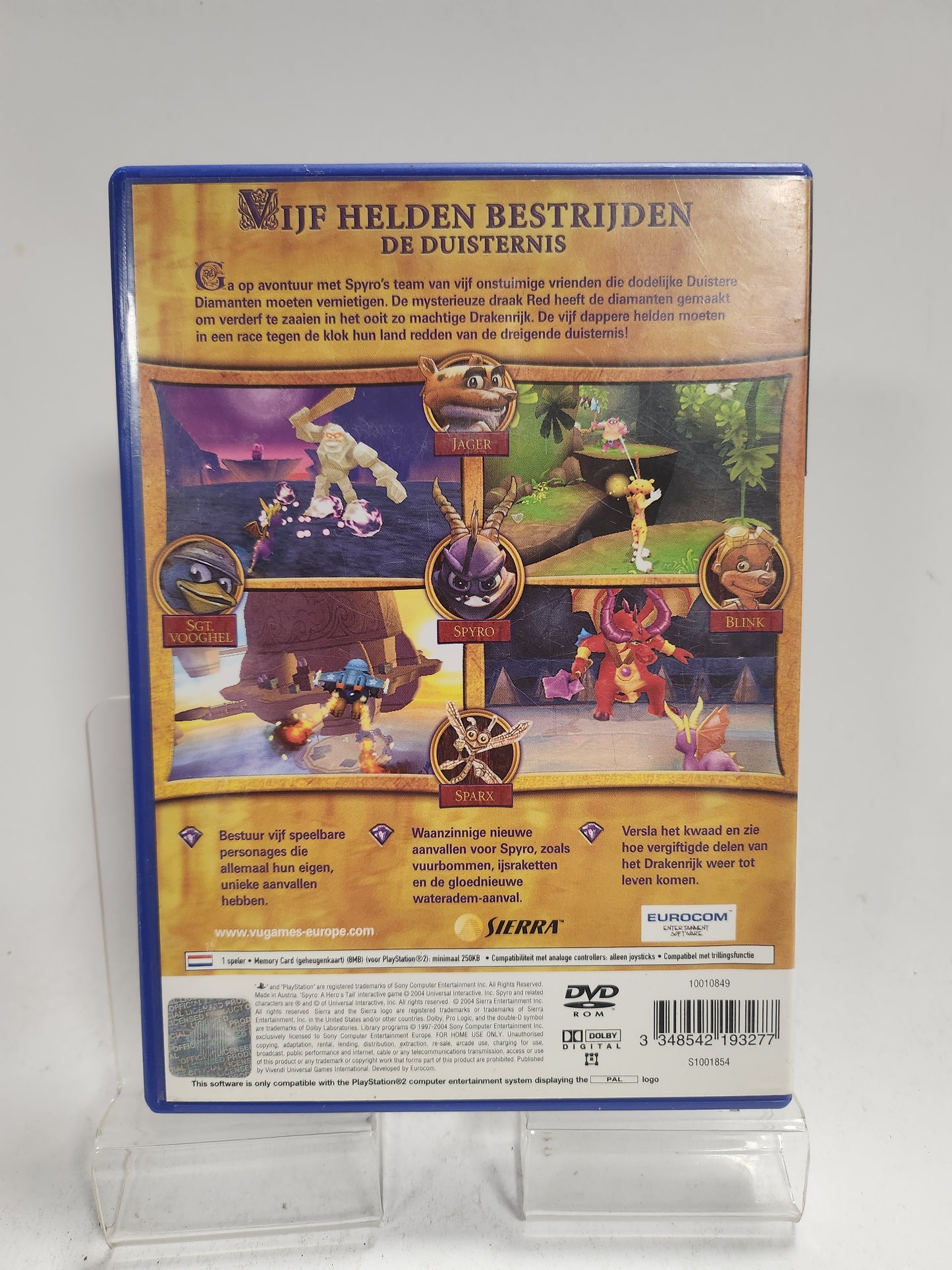 Spyro a Hero's Tail Playstation 2