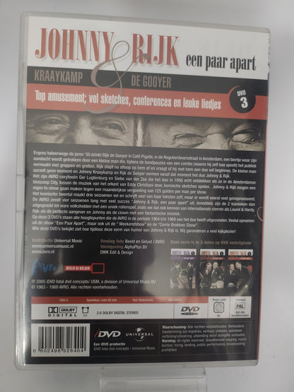 Johnny & Rijk: een Paar Apart deel 3 Dvd